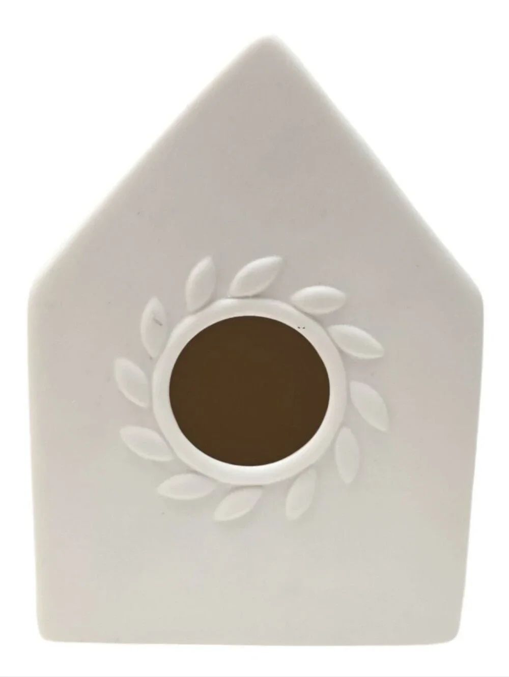 NWT 6in Ceramic #Birdhouse Home Shelf Decor Ready To Paint DIY Paintable Craft